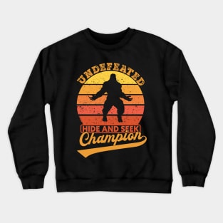 Bigfoot Undefeated Hide And Seek Champion Crewneck Sweatshirt